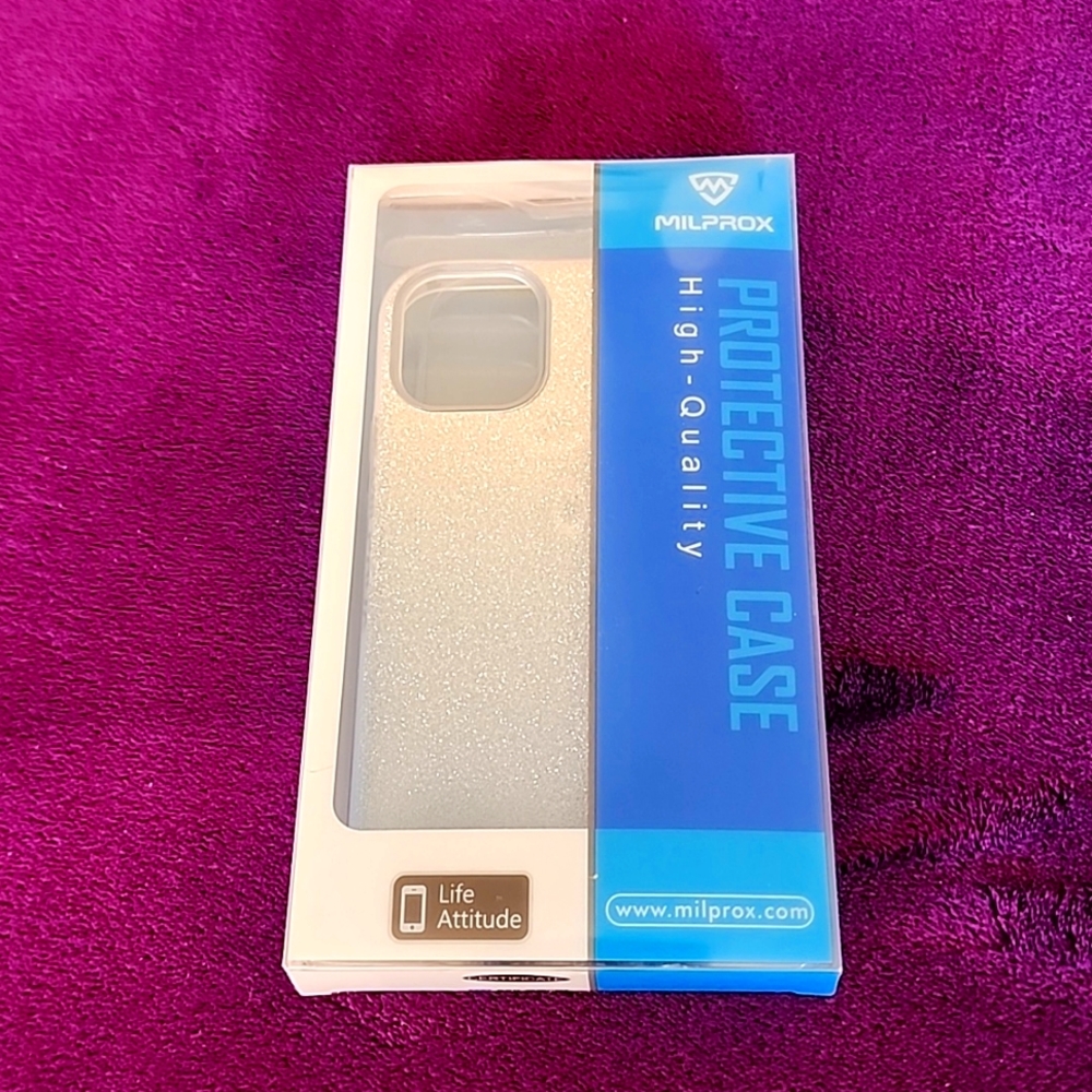 iPhone 11 Pro Glitter Bling Case Blue Gradient Color (NIB)